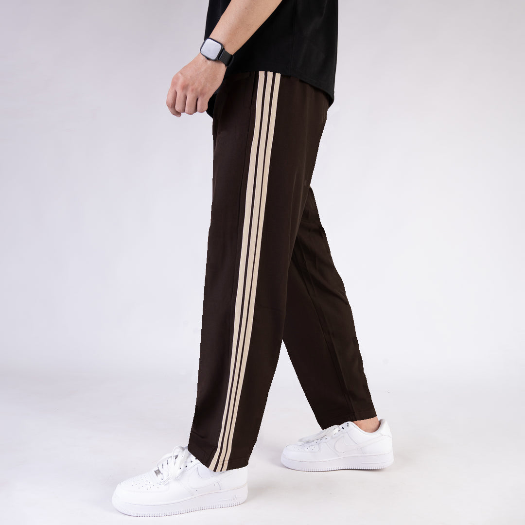 MEN'S IMPORTED MICRO RELAXED CHOCOLATE TROUSER