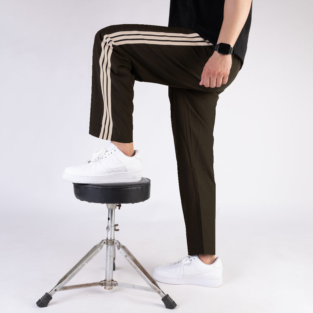 MEN'S IMPORTED MICRO RELAXED CHOCOLATE TROUSER
