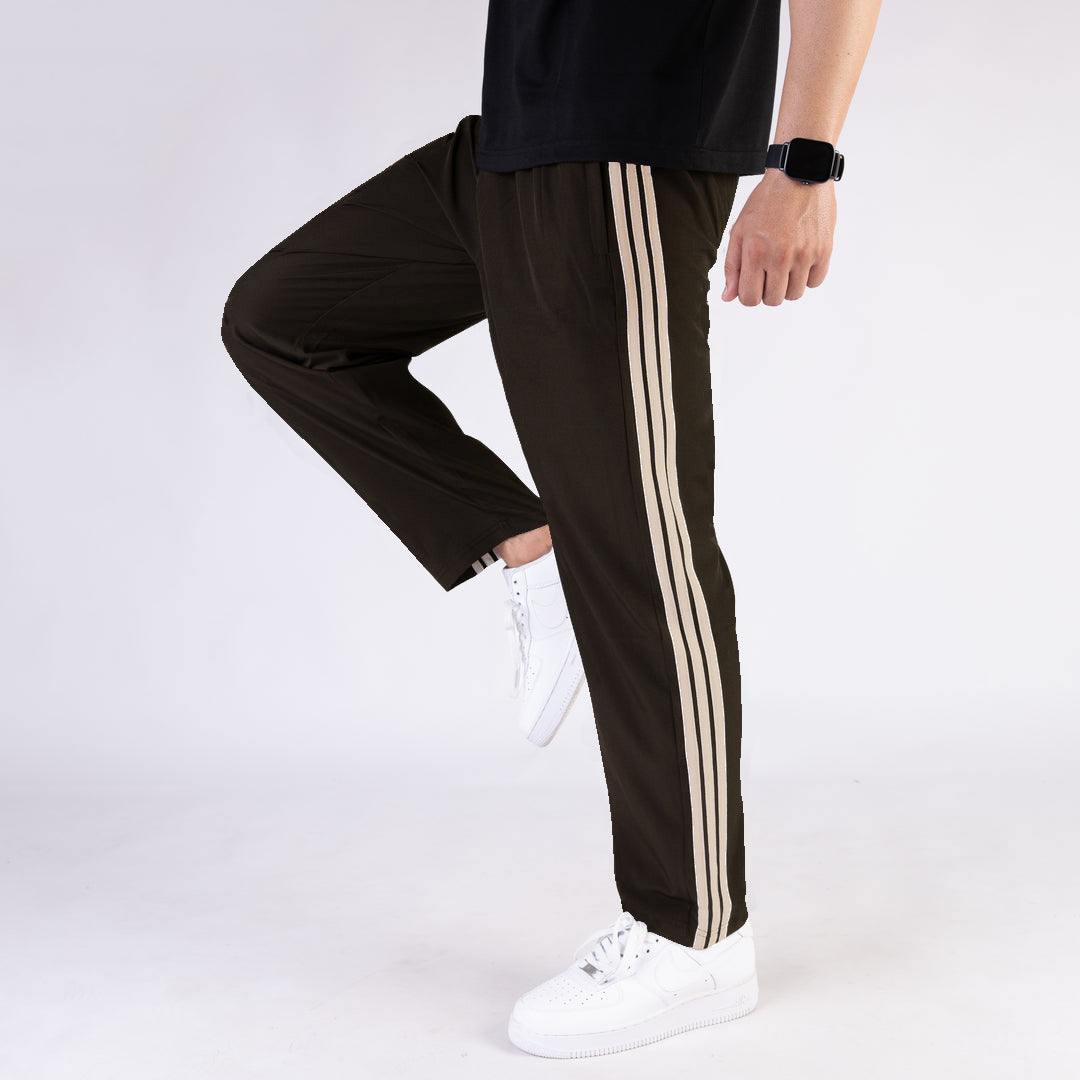 MEN'S IMPORTED MICRO RELAXED CHOCOLATE TROUSER
